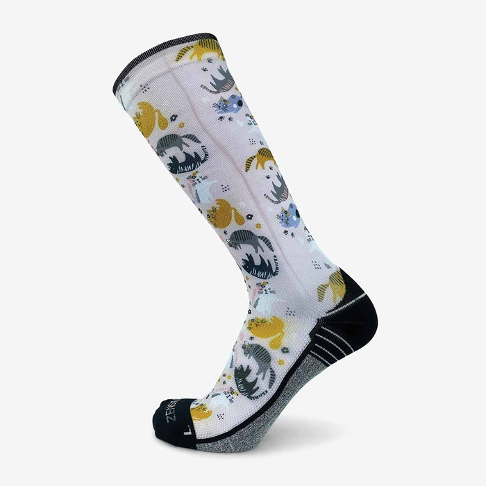 Cats Compression Socks (Knee-High)Socks - Zensah