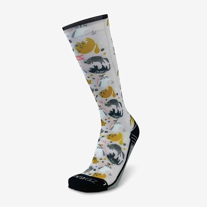 Cats Compression Socks (Knee-High)Socks - Zensah