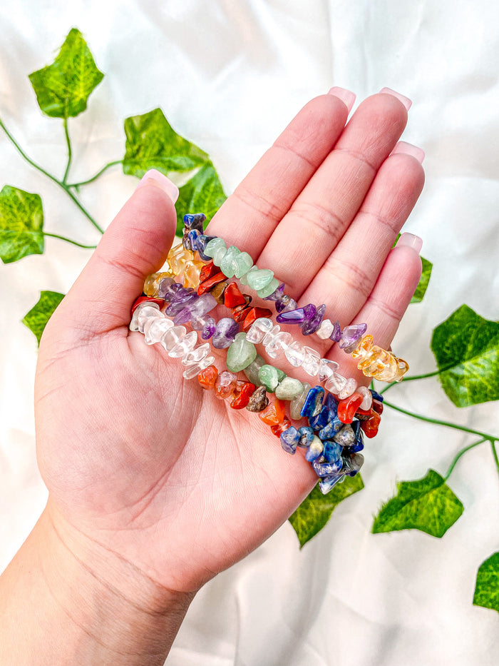 Chakra Chip Bracelet
