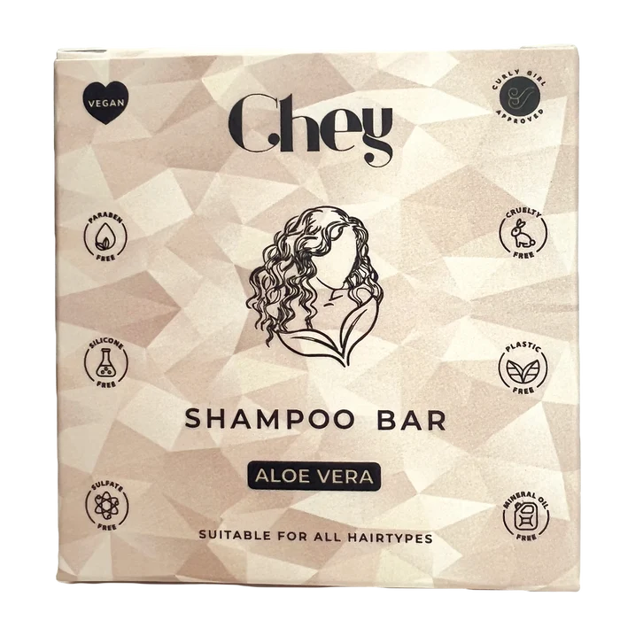 Chey Solid Shampoo Bar - Aloe Vera 60g