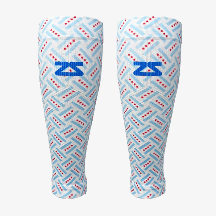 Chicago Flags Compression Leg SleevesLeg Sleeves - Zensah