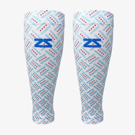 Chicago Flags Compression Leg SleevesLeg Sleeves - Zensah