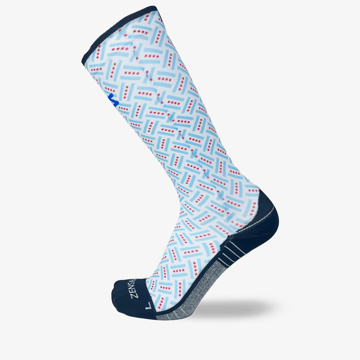Chicago Flags Compression Socks (Knee-High)Socks - Zensah