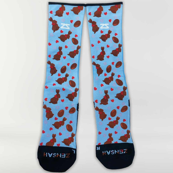 Chocolate Bunnies Compression Socks (Knee-High)Socks - Zensah