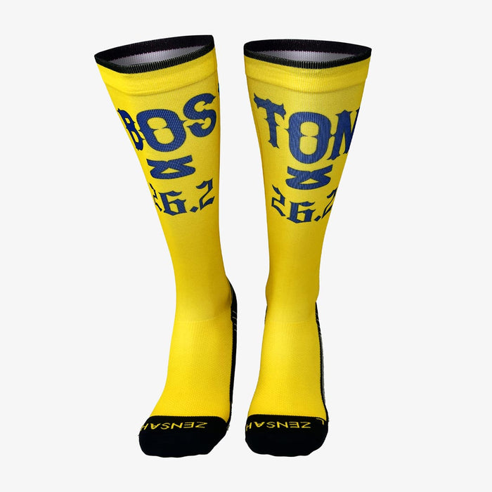Classic Boston 26.2 Compression Socks (Knee-High)Socks - Zensah