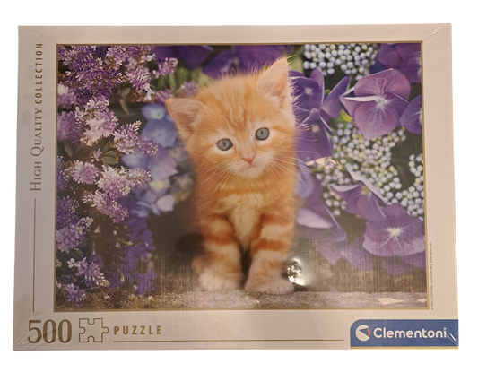 Clementoni 500pc Puzzle - Ginger Cat