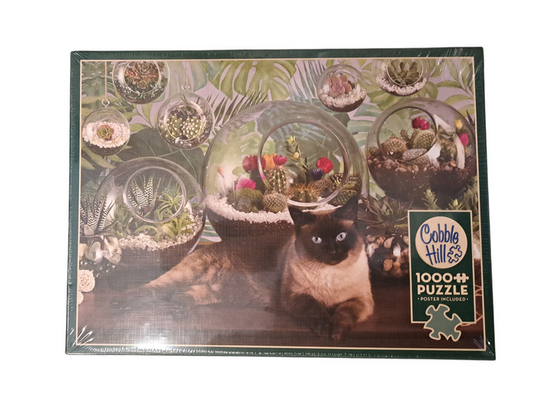 Cobble Hill - 1000pc Terrarium Cat