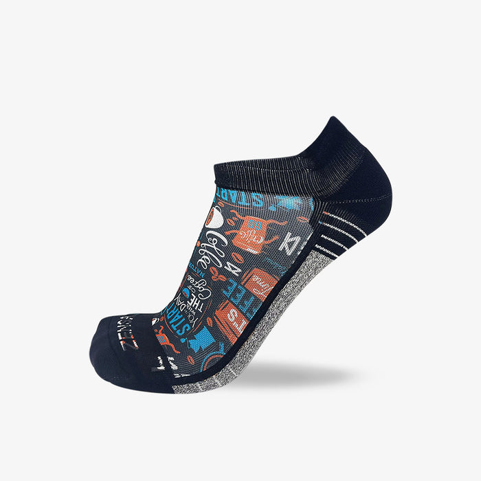 Coffee Doodle Running Socks (No Show)Socks - Zensah