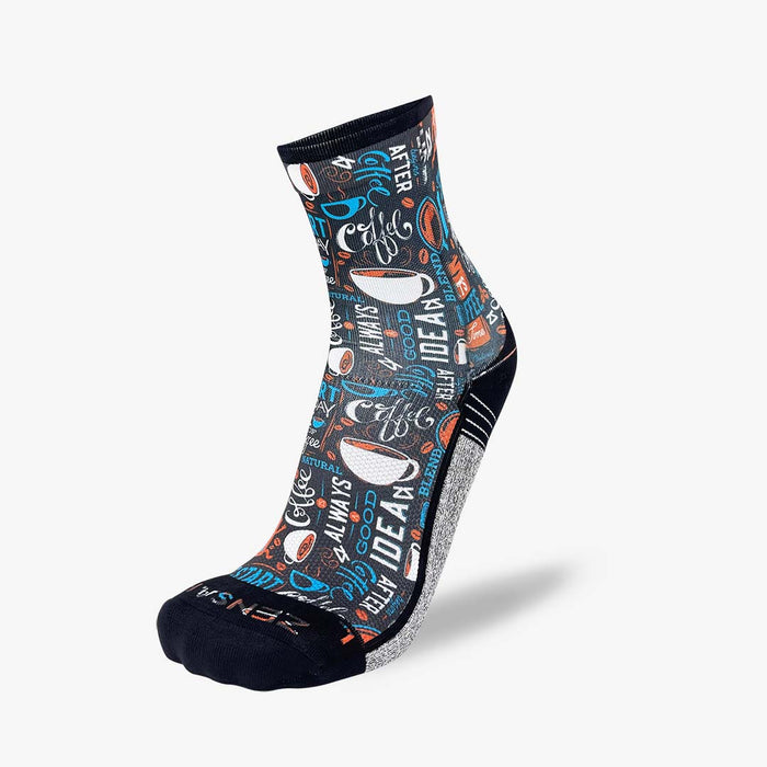 Coffee Doodle Socks (Mini-Crew)Socks - Zensah