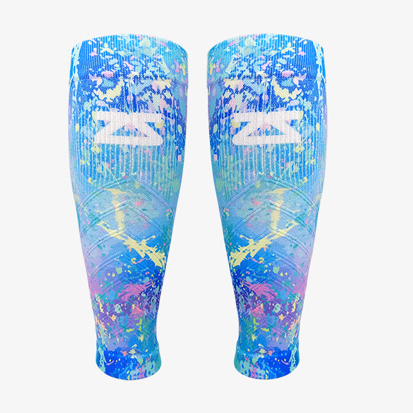 Color Splatter Compression Leg SleevesLeg Sleeves - Zensah