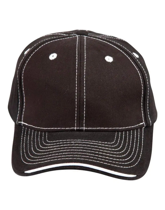 Contrast Trim Cap Ch65 Metro Workwear.