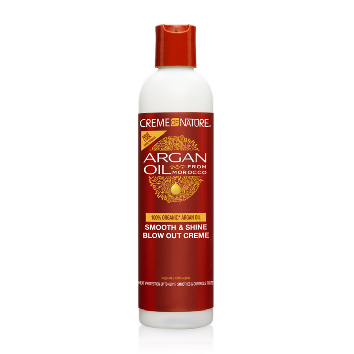 Creme of Nature Argan Oil from Morocco Smooth & Shine Blow Out Creme 8oz