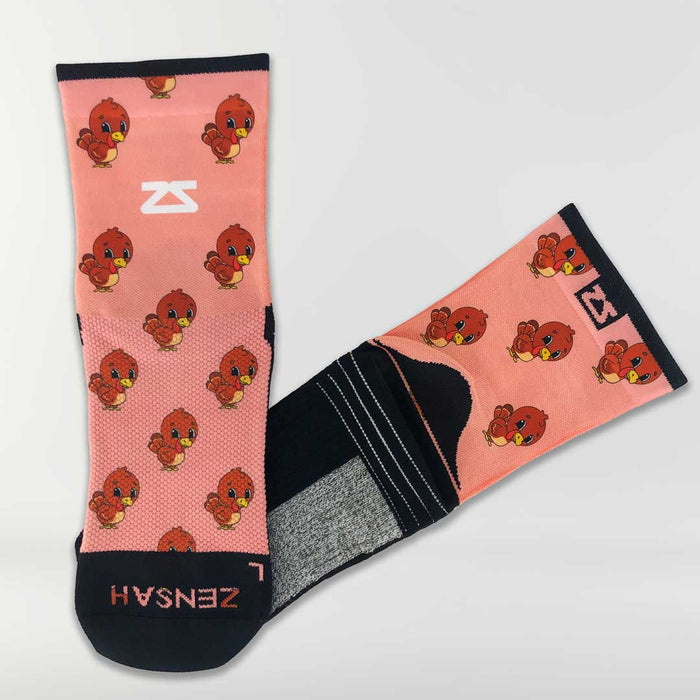 Cute Turkeys Socks (Mini Crew)Socks - Zensah