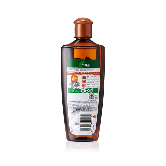 Dabur Vatika Naturals Multivitamin Enriched Argan Hair Oil 200ml