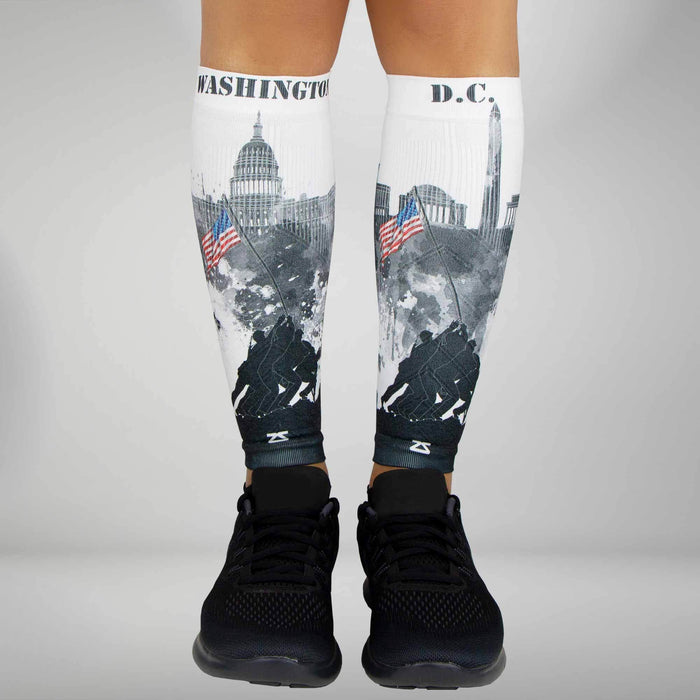 DC Skyline Compression Leg SleevesLeg Sleeves - Zensah