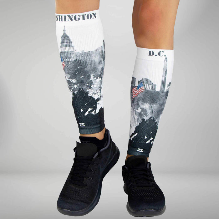 DC Skyline Compression Leg SleevesLeg Sleeves - Zensah