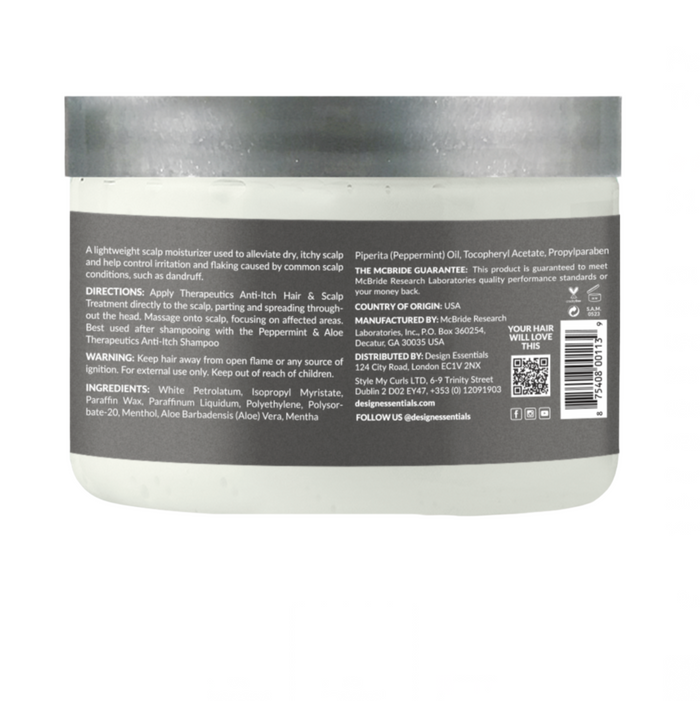 Design Essentials Classic Peppermint & Aloe Therapeutics Anti-Itch Hair & Scalp Treatment