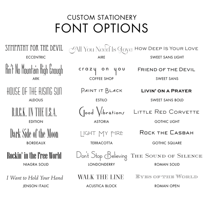 Design Your Own Stationery