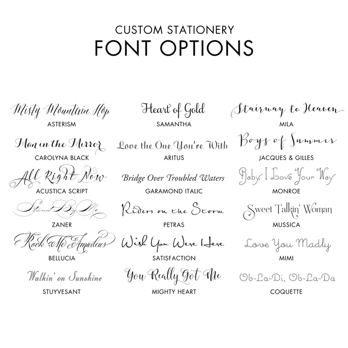 Design Your Own Stationery