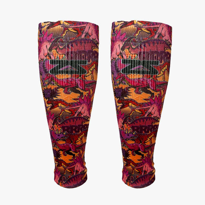 Dino Comic Compression Leg SleevesLeg Sleeves - Zensah