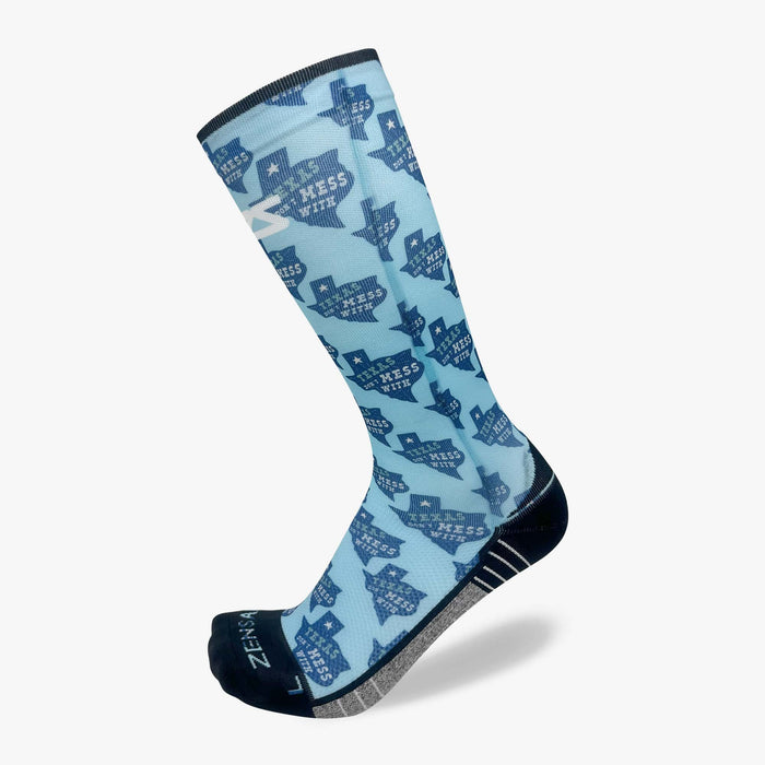 Don't Mess with Texas Compression Socks (Knee-High)