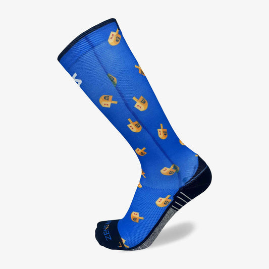 Dreidels Compression Socks (Knee-High)