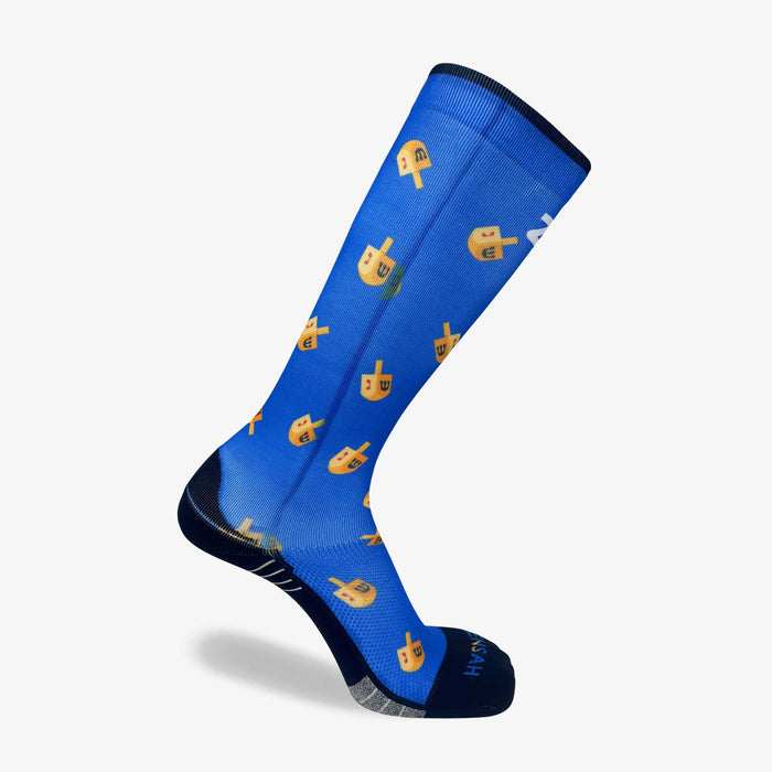 Dreidels Compression Socks (Knee-High)