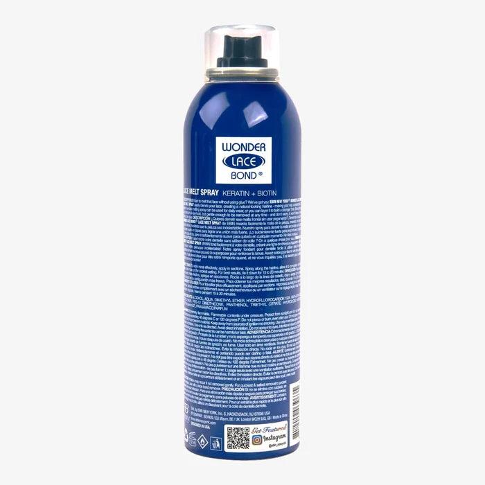 Ebin New York Wonder Lace Bond Lace Melt Aerosol Spray (Keratin) - UK Shipping Only
