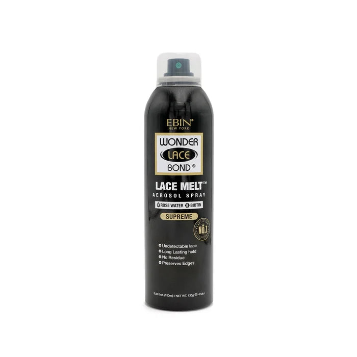 Ebin New York Wonder Lace Bond Lace Melt Aerosol Spray (Rose Water) - UK Shipping Only
