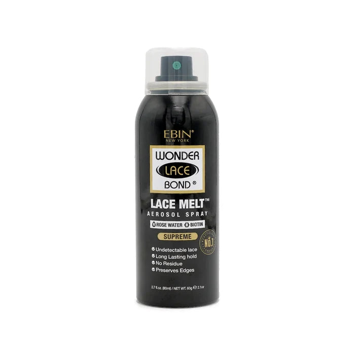 Ebin New York Wonder Lace Bond Lace Melt Aerosol Spray (Rose Water) - UK Shipping Only