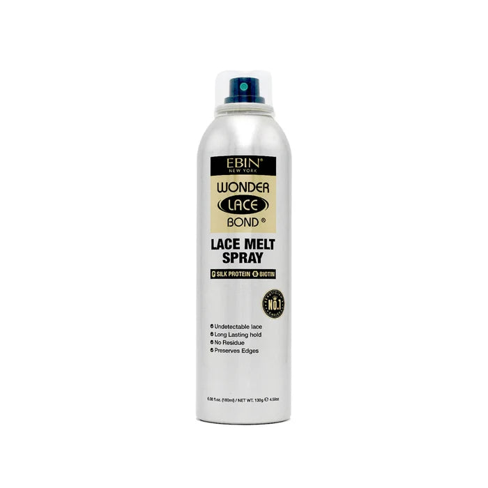 Ebin New York Wonder Lace Bond Lace Melt Aerosol Spray (Silk Protein) - UK Shipping Only