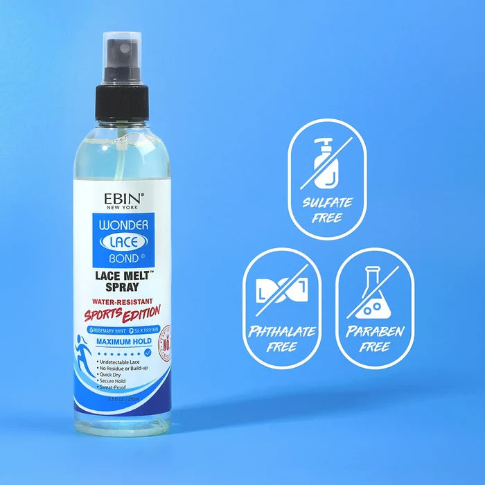 Ebin New York Wonder Lace Bond Lace Melt Spray Sports Edition