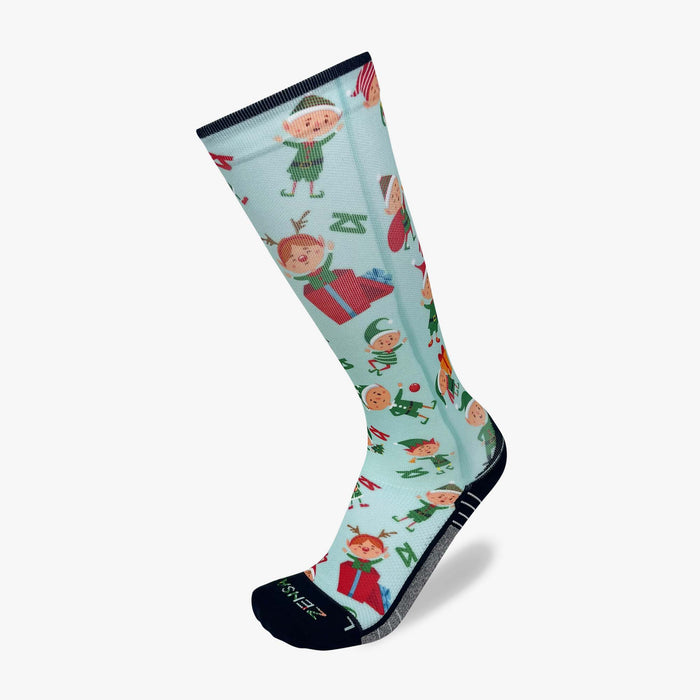 Elf Helpers Compression Socks (Knee-High)