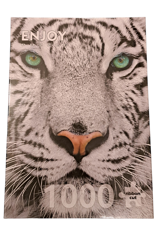 Enjoy Puzzle 1000 pcs - White Tiger