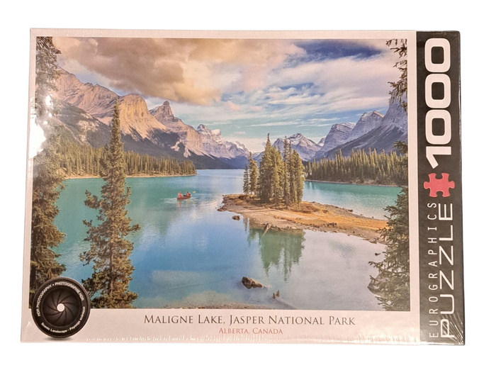 Eurographics 1000 Maligne Lake, Jasper