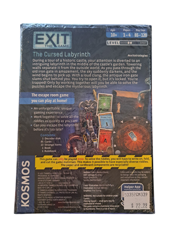 Exit The Game - The Cursed Labyrinth