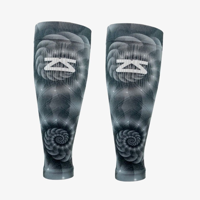 Fibonacci Spiral Compression Leg SleevesLeg Sleeves - Zensah
