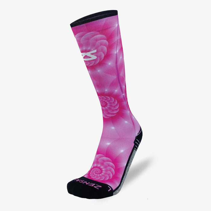 Fibonacci Spiral Compression Socks (Knee-High)Socks - Zensah