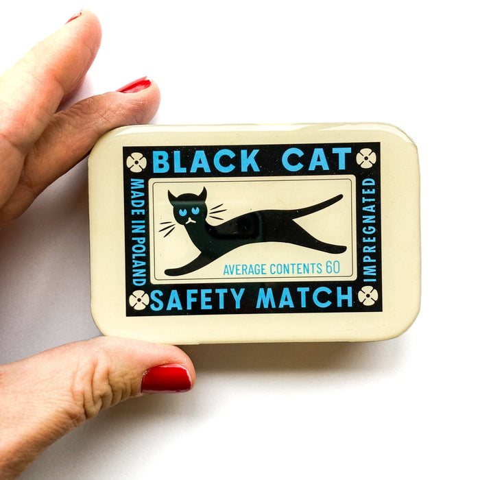 Black Cat Notions Tin - Large