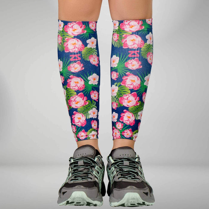 Floral Compression Leg SleevesLeg Sleeves - Zensah