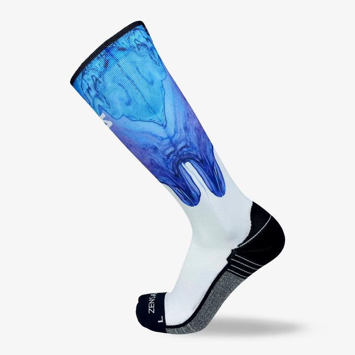 Fluid Drips Compression Socks (Knee-High)Socks - Zensah