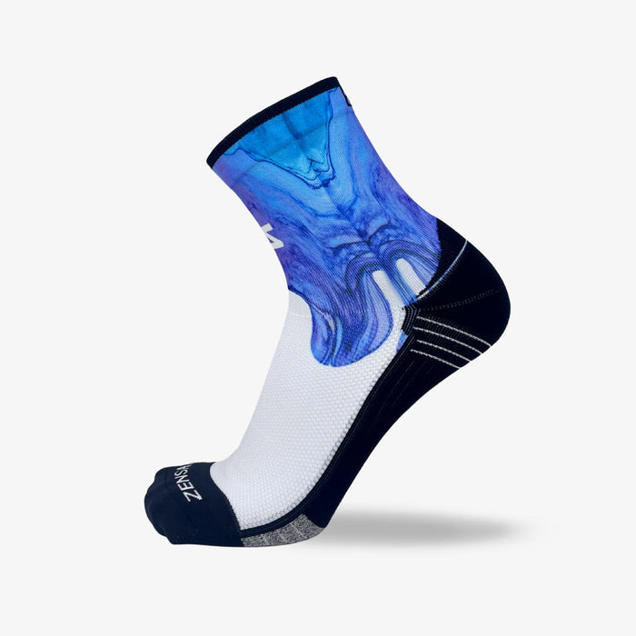 Fluid Drips Socks (Mini-Crew)Socks - Zensah