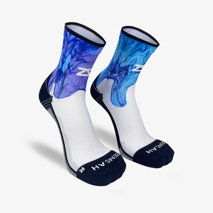Fluid Drips Socks (Mini-Crew)Socks - Zensah