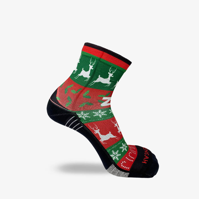 Funky Christmas Sweater Socks (Mini Crew)Socks - Zensah