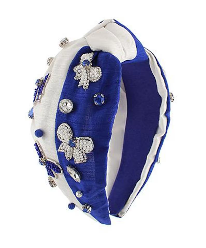 Game Day Bow Crystal Headband