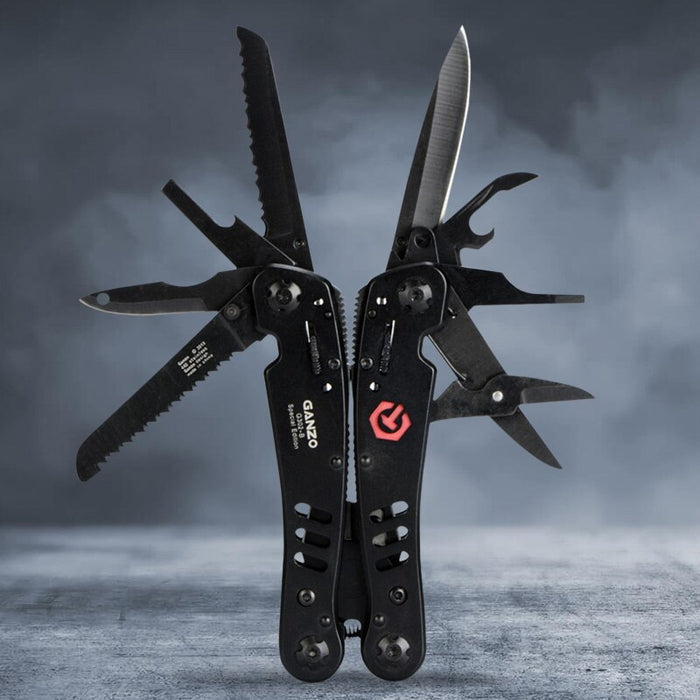 Ganzo Knife G302B Multi Tool Plier EDC Tools Multitools Fishing Pliers 26 in 1 Multifunction folding knives Camping