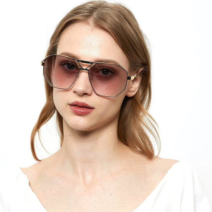 MINCL/New Style 2019 Luxury Brand Designer Sunglasses Men Women Vintage Oversized Glasses Man  NX