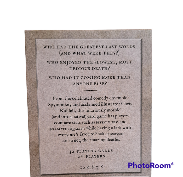 Great Shakespearean Deaths