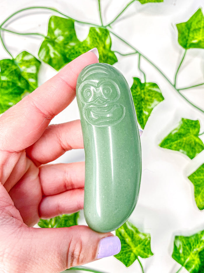 Green Aventurine Pickle Rick