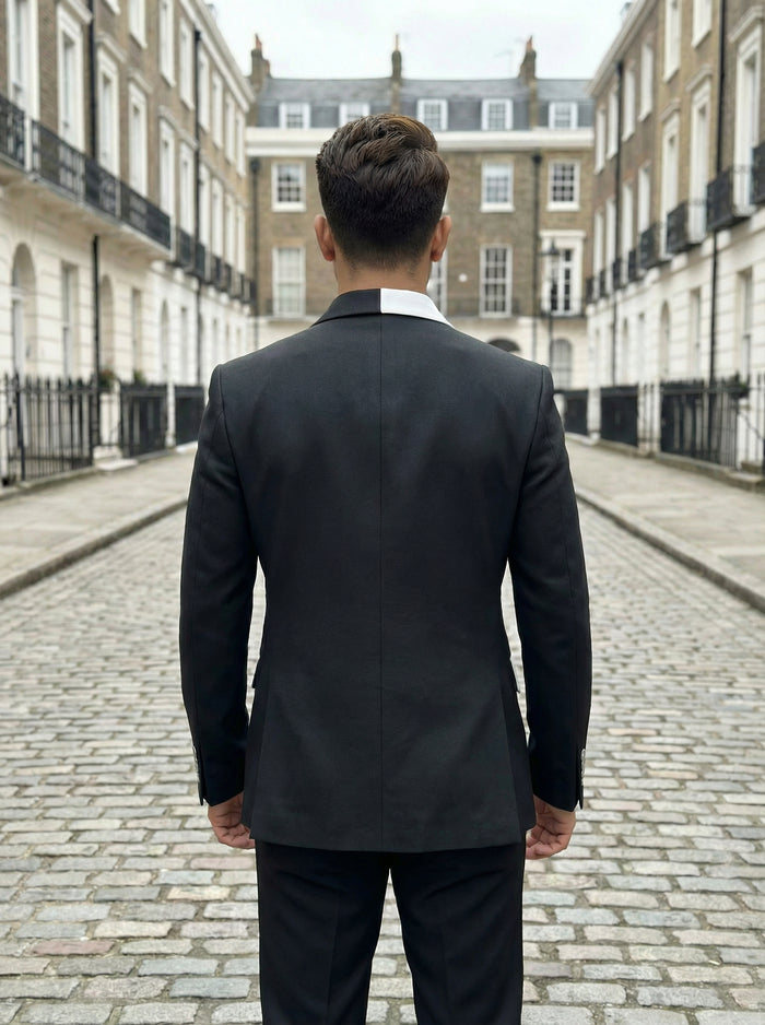 Stylish white blazer men